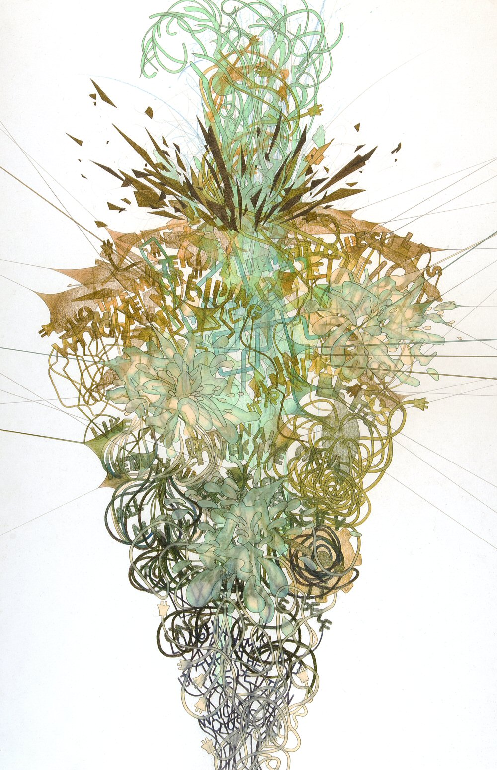 Untitled Pencil on paper 42cm x 60cm © 2008 Tammy Lu