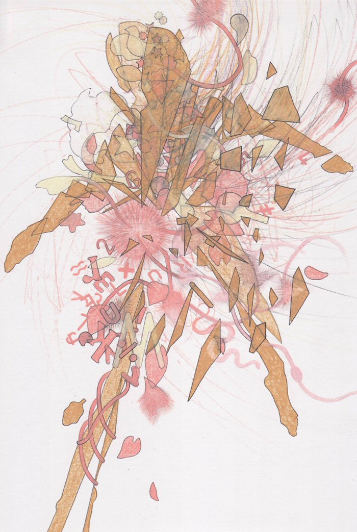 Untitled (detail) Pencil on paper 46cm x 42cm © 2008 Tammy Lu