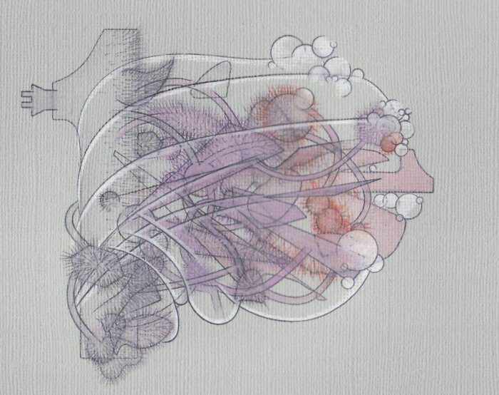 Untitled (detail) Pencil on paper 30cm x 30cm © 2009 Tammy Lu